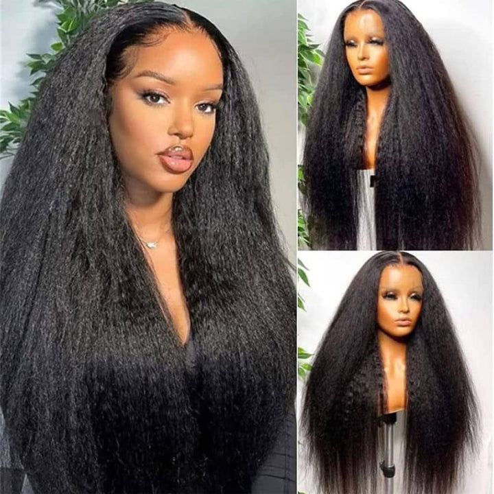 Yaki Straight Wig Density 200%