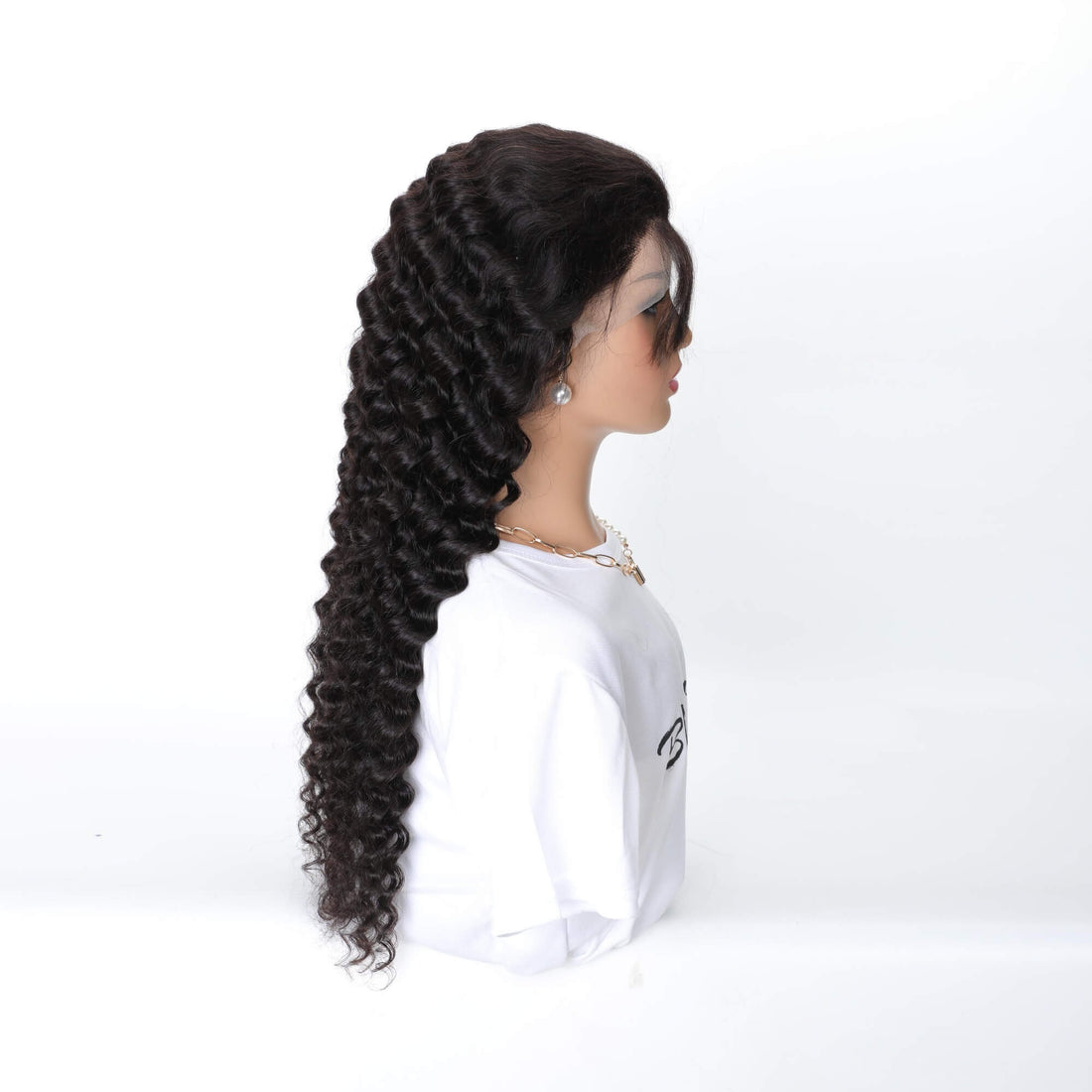 Deep Wave Human Hair Wig 13X6  Density 200%