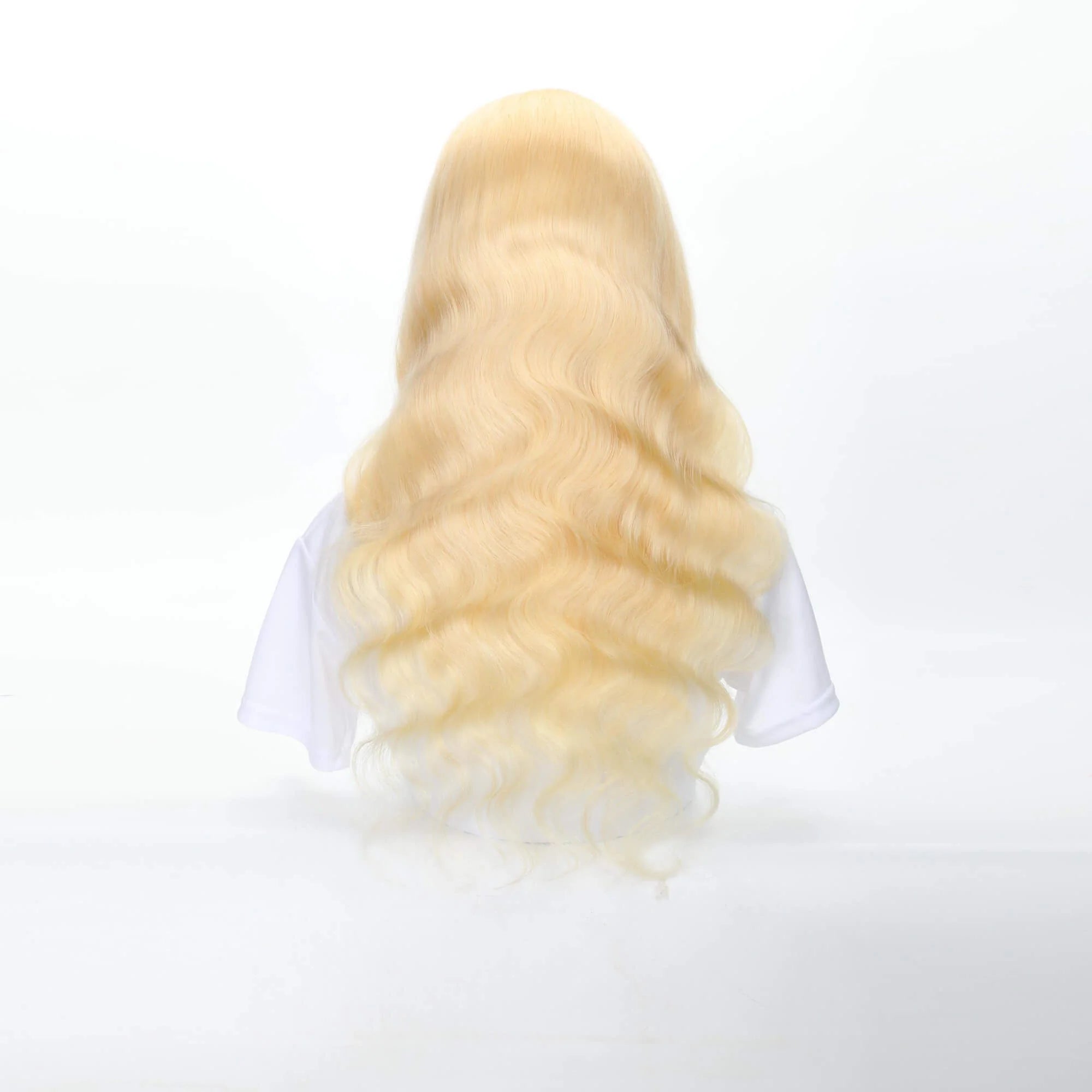 Blonde Body Wave Human Hair Wig 13x4 Density 200%