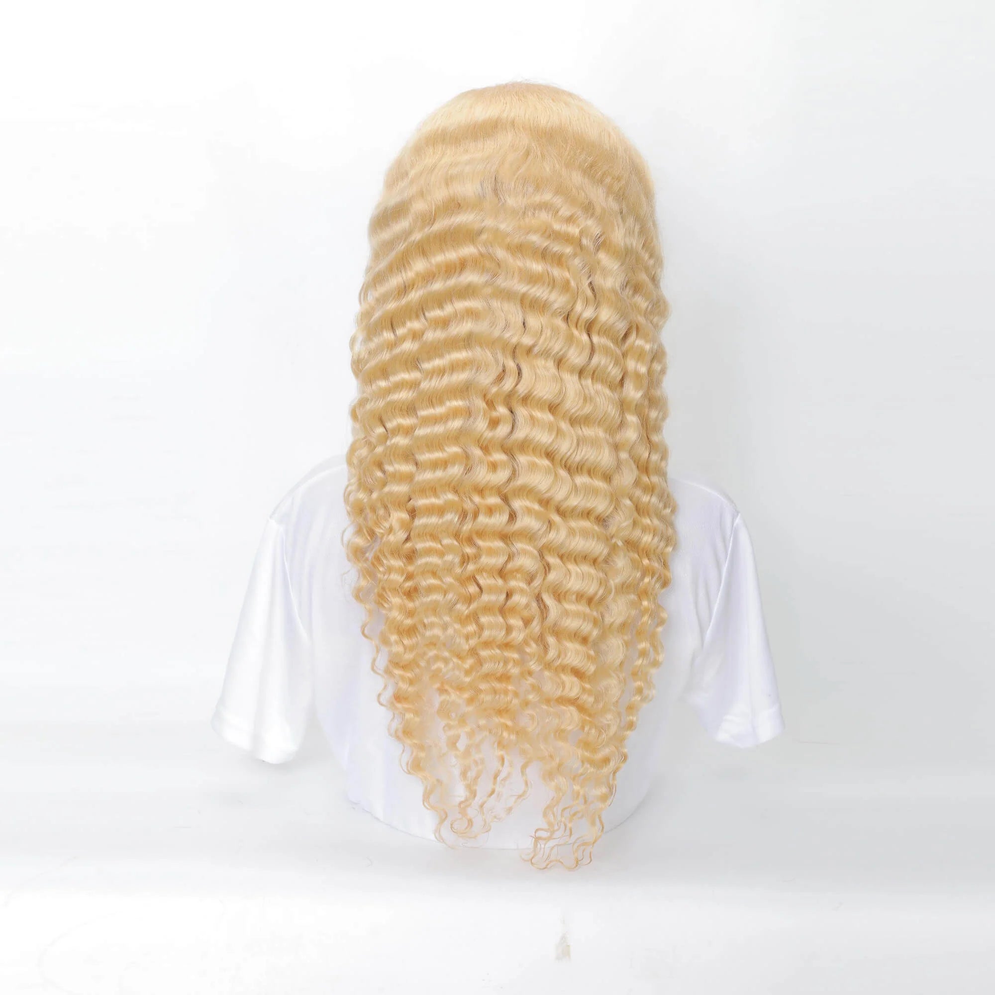 Blonde Deep Wave Human Hair Wig 13x4 Density 200%