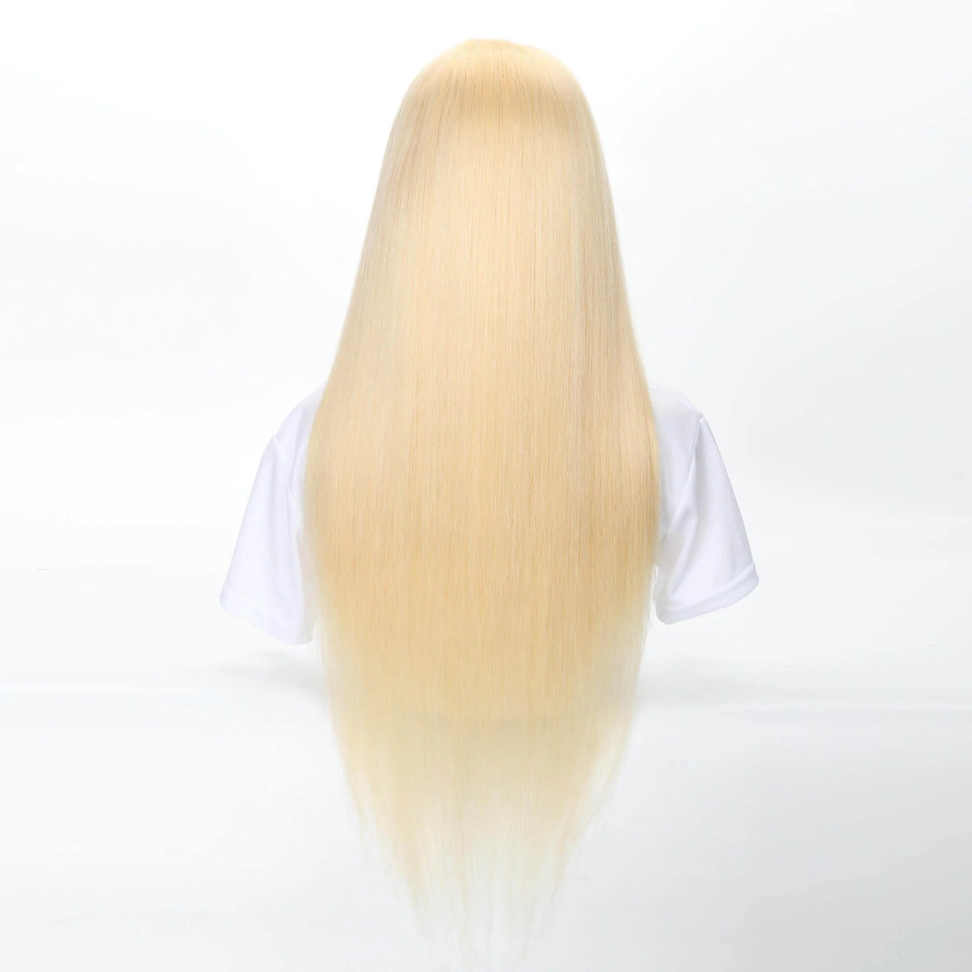 Blonde Straight Human Hair Wig 13x4 density 200%