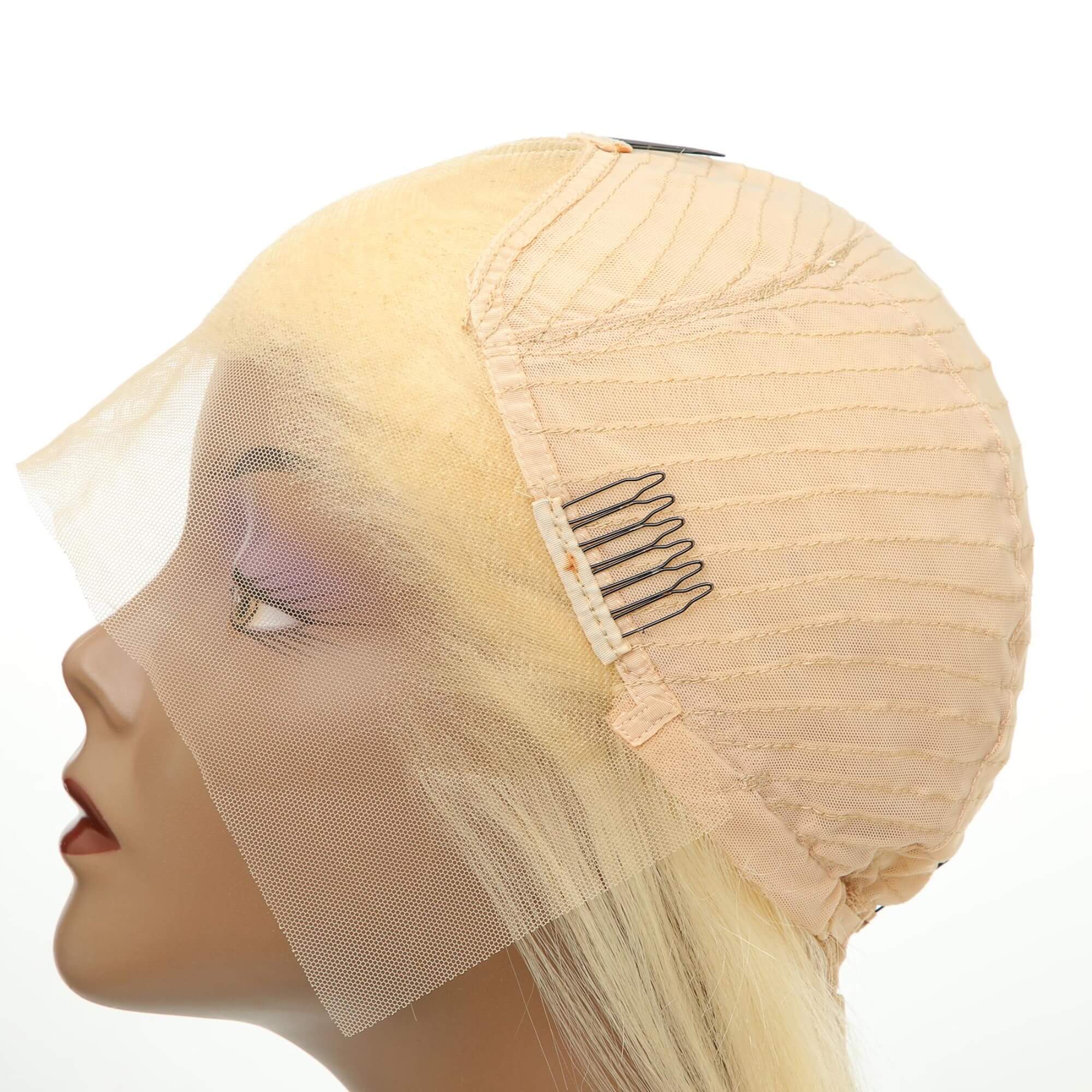 Blonde Body Wave Human Hair Wig 13x4 Density 200%