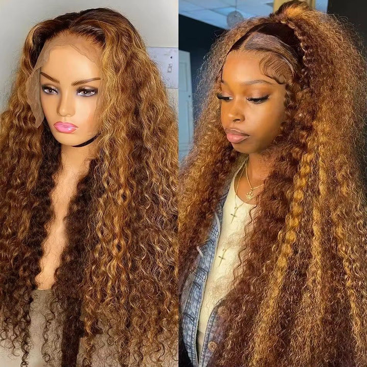 Highlight Human Hair Wig 13X4 Density 200%