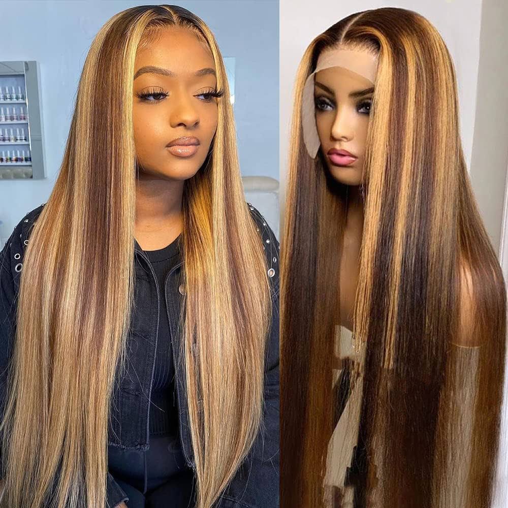 Highlight Human Hair Wig 13X4 Density 200%