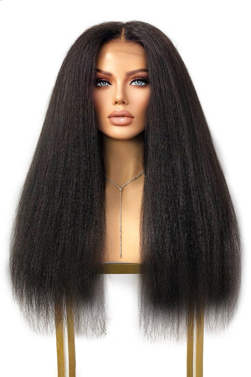 Yaki Straight Wig Density 200%