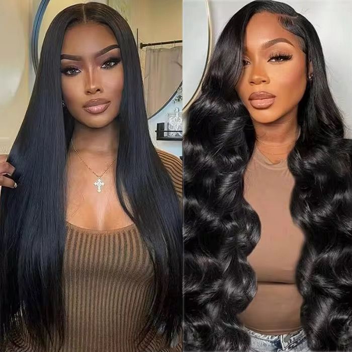 Straight Human Hair Wig 13X4 Density 200%
