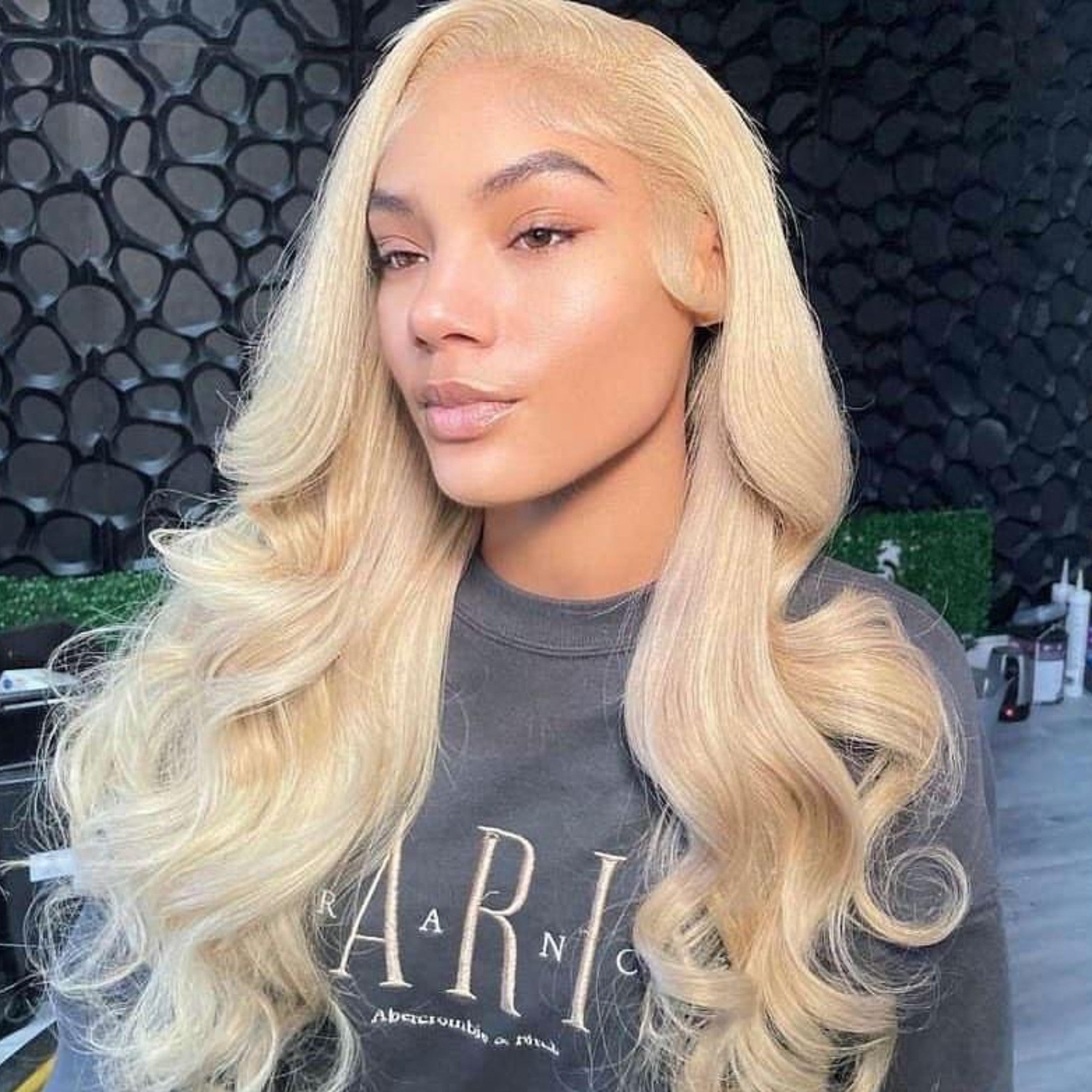 Blonde Body Wave Human Hair Wig 13x4 Density 200%