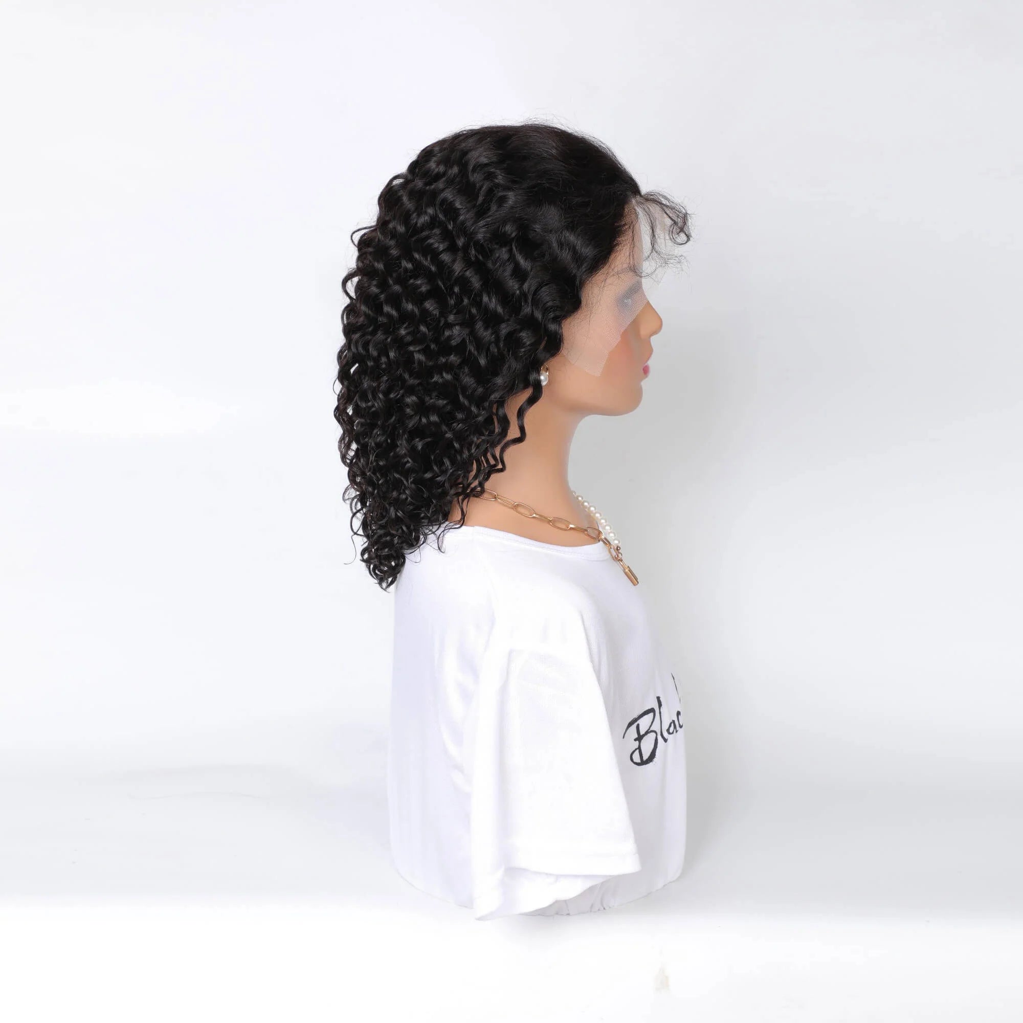 Curly Human Hair Wig 13X4 Density 200%